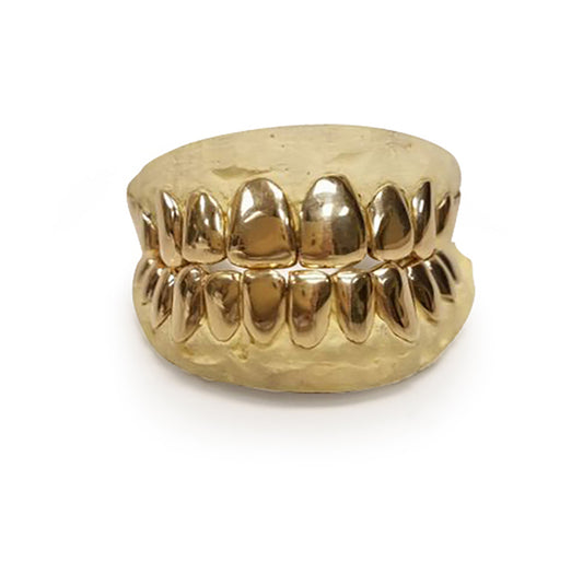 SOLID 10K GOLD: 14 TOP & 14 BOTTOM
