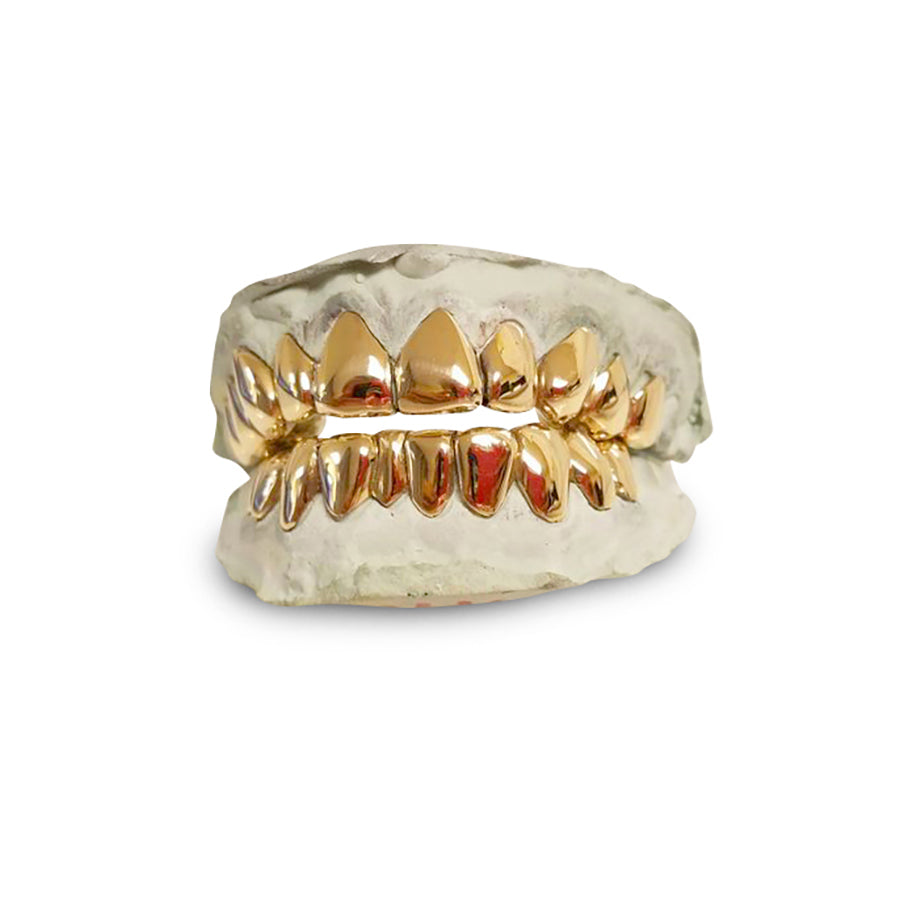 12 Top 12 Bottom 10K Gold Custom Grillz Grillz Godz